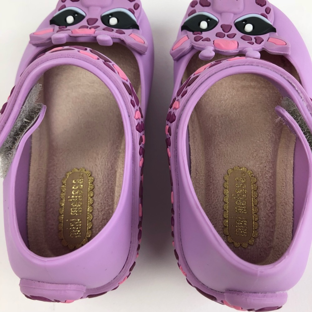 Mini Melissa Giraffe Mary Janes Shoes purple NIB - Picture 6 of 8
